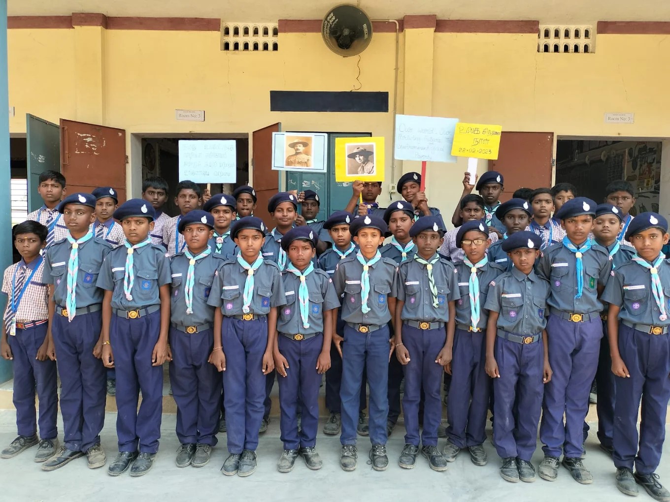 Scout program at Deccan Matriculation School